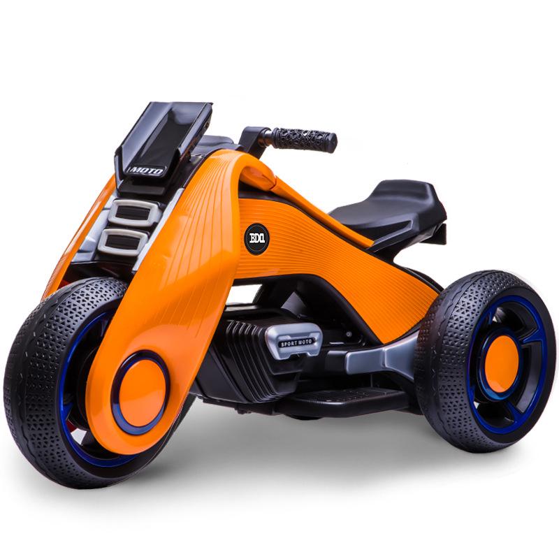 Electric Children's Tricycle: Ride-On Toy Motorcycle with Rechargeable Battery for Kids