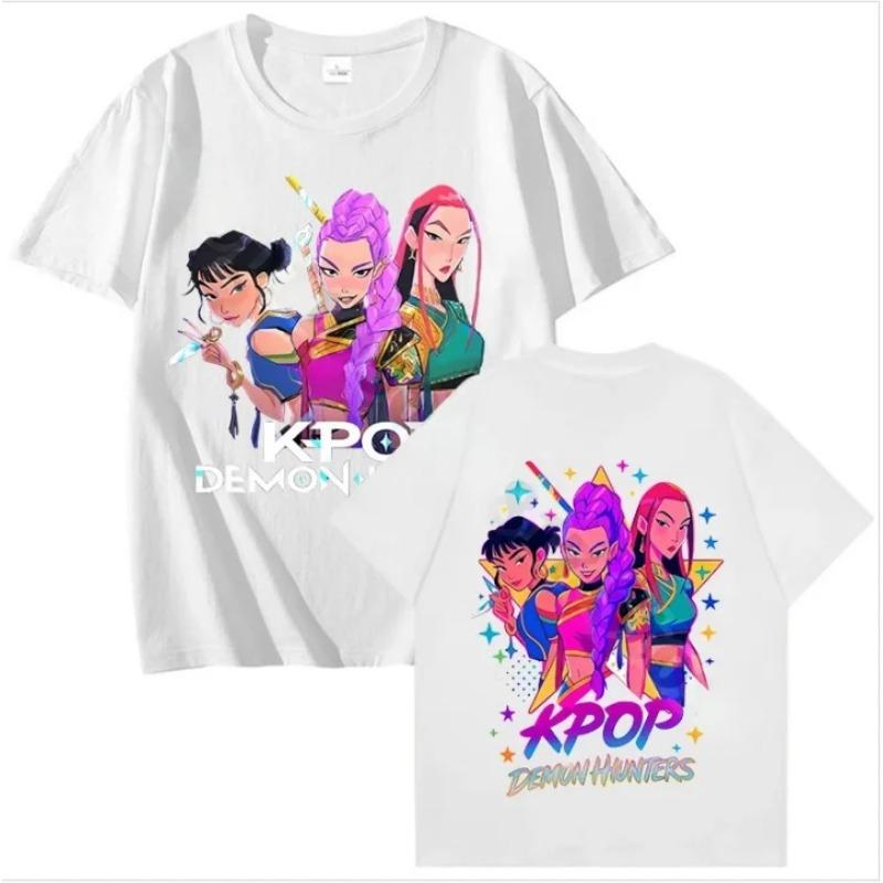 T-Shirt Female Cartoon Printed T-Shirt Fashion Short Sleeve T-Shirt Comfortable Casual Clothing Top T-Shirts Girls