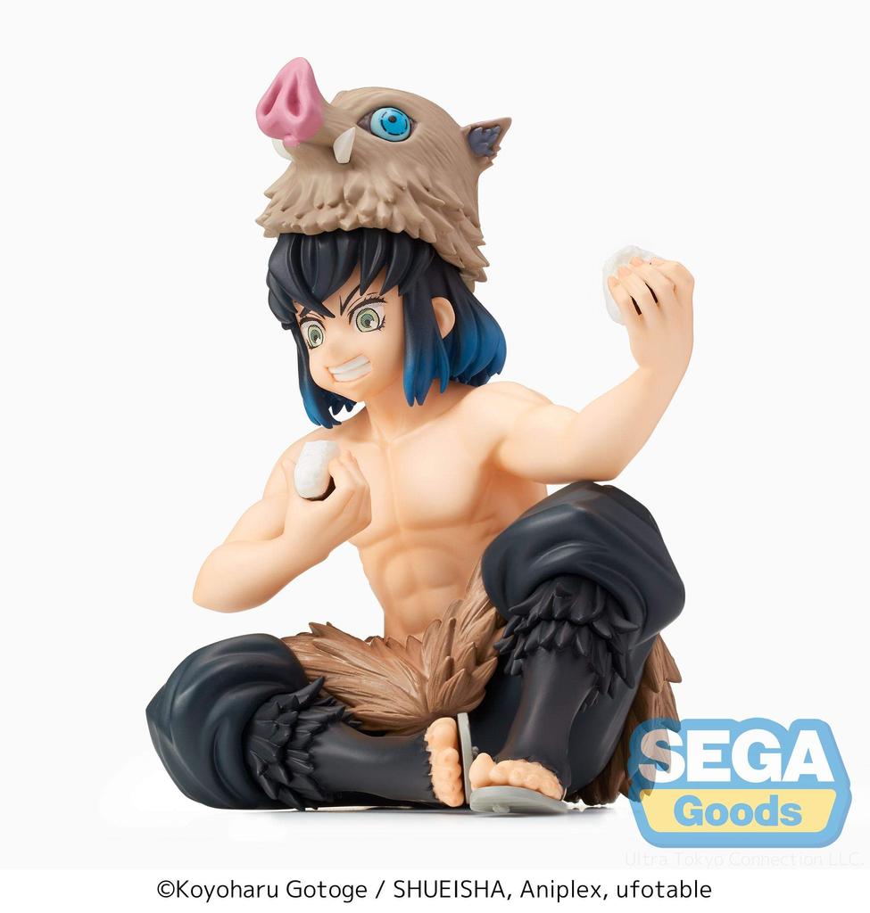 SEGA Demon Kimetsu No Yaiba Premium Chokonose Figure Inosuke Tsukihira Slayer