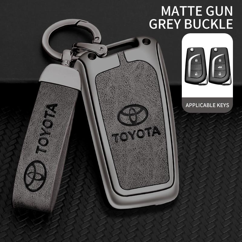 Car Remote Key Cover Case Shell Fob For Toyota Auris Corolla Avensis Verso Yaris Aygo Scion TC IM Camry RAV4 Forturner Hilux