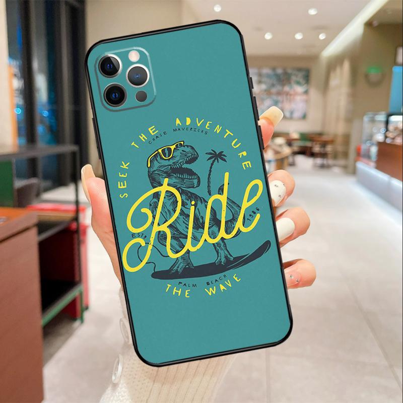Palms Beach Surf Phone Case For iPhone 16 15 14 11 12 13 17 Pro Max mini 15 Plus 16e 17 Air Protective Cover