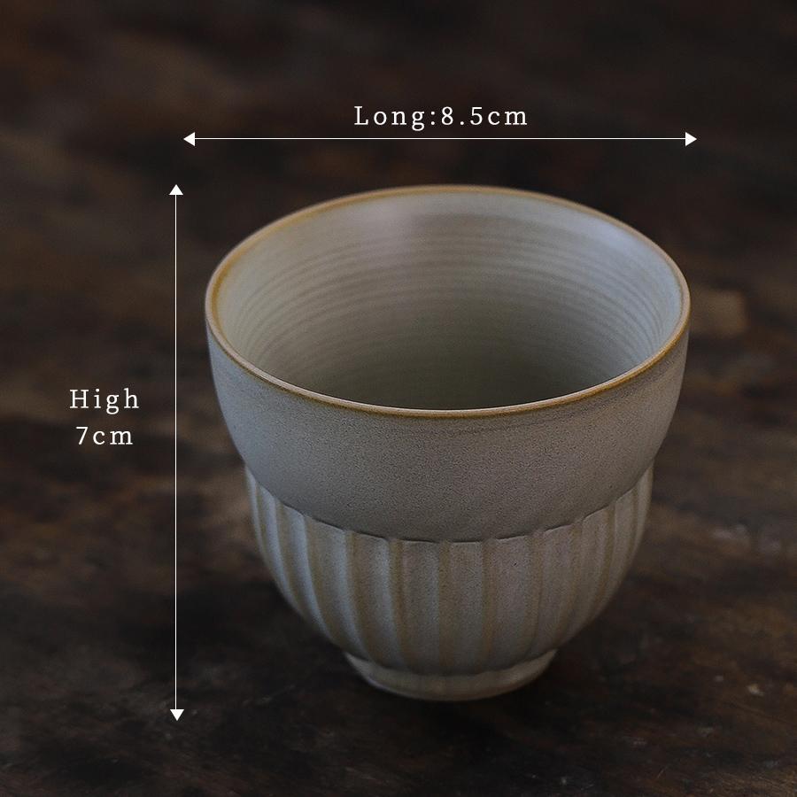 Creative Vintage Ceramic Cup, Personality 200-280ml , For Afternoon Tea, Milk Tea, Mug, Minimalist Style, Coffee Cup,  Water Cup