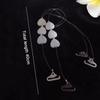 Invisible Transparent Bra Straps Star/Love/Shell Adjustable Shoulder Strap Anti Slip Clear Bra Straps Evening Dress