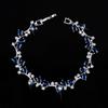 Korean Fashion 18K White Gold Plated Zircon Bracelet for Women