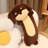 Simulation Dog Dachshund Plush Toy Fluffy Stuffed Puppy Animals Soft Doll Real-life Pets Home Decor Kids Toy Birthday Xmas Gift