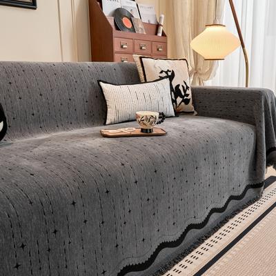 New Thicken Chenille Sofa Blanket Classic All Cover Sofa Blankets Couch Towel Four Seasons Non Slip Blanket Sofas Cushion 