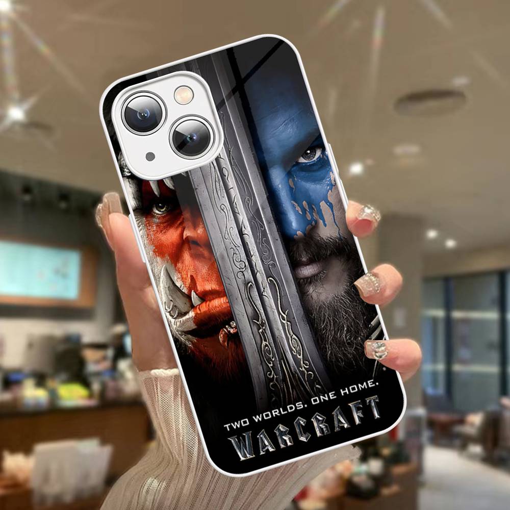 

World Of W-Warcraft For IPhone 14 13 12 Mini 11 Pro XS Max X XR 14 Plus Tempered Glass Cover iphone 13 pro