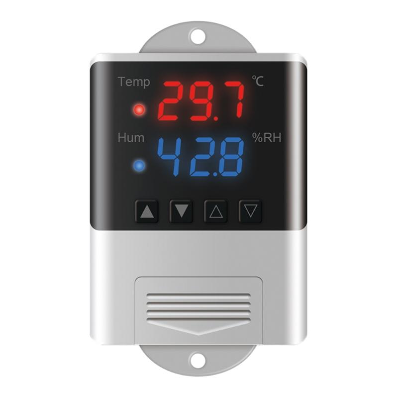 Professional Thermometer Hygrometer 20~60°C/0~100%RH Temperature & Humidity Controller Suitable for Incubator Greenhouse