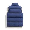 European version cotton-padded vest men's autumn and winter new trend B vest sleeveless jacket youth thickened warm cotton clothes