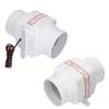 4Inch Ventilation Fan 4In In Line Marine Bilge Air Blower Mute Strong Ventilation Fan for Yacht In Line Air Blower
