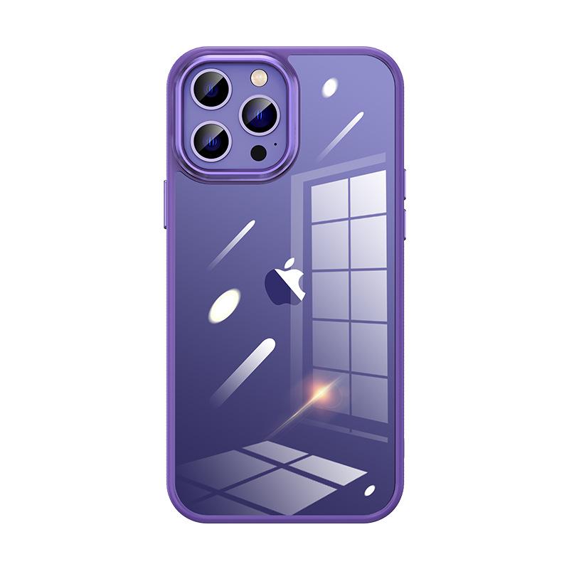 Transparent All-Inclusive Protective Case for Apple iPhone 15/14 Pro/13/12 – Drop-Proof and High-End Design