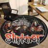 1pc Slipknot Band Merchandise Carpet, Round Non-Slip Durable Large Size Office Carpet, Suitable for Office,yy250908027