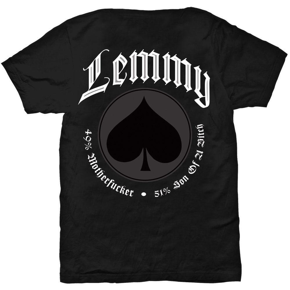 Lemmy Unisex-Erwachsene Pointing Photo Back Print T-Shirt