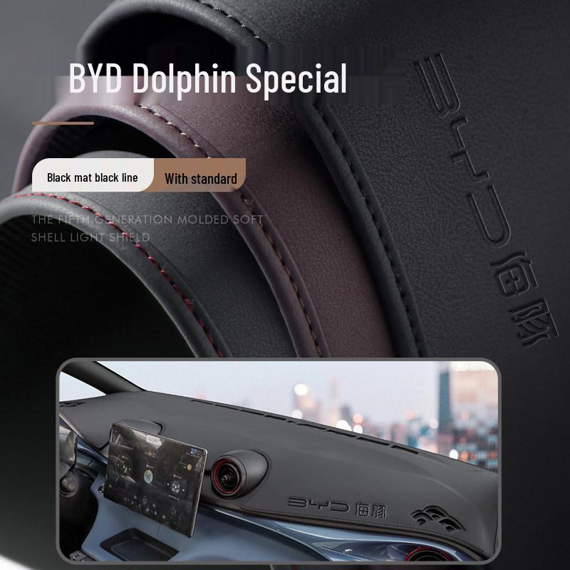 Sunshade Heat-Insulating Dashboard Mat for 25 BYD Dolphin: Smart Driving Decor & Light Blocker