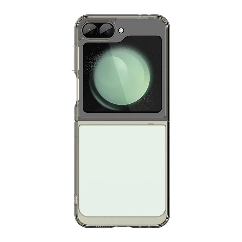 For Samsung Galaxy Z Flip 6 Case Cover Samsung Z Flip 6 Flip6 Capas Bumper Back Transparent Colour Clear Fundas Samsung Z Flip 6