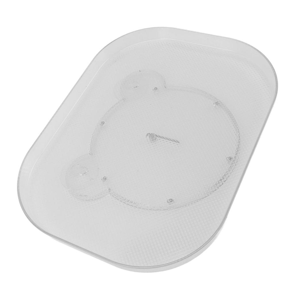 Turntable   for Refrigerator Non Slip Bottom 360 Degree Rotating Storage Tray for Snacks Spices Drinks Bear Type