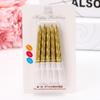 10pcs/Box Mini Threaded Style Decorative Holiday & Wedding Candles,  For Dining Room, Proposal, Birthday, Graduation