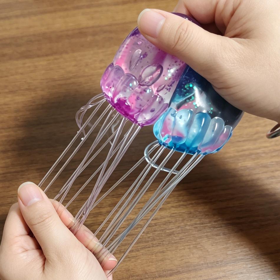 Oktopus Squishy Qualle Squish Strand Wasserspiel Oktopus Spielzeug Outdoor Quetschspielzeug Simulierte Oktopus Stressbälle Entspannung