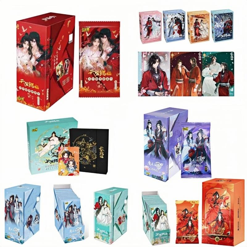 Genuine Heavenly Officials Blessing Card Hundred No Taboos Four Seasons Cards Animation Anniversary Collection Cards Toys Gifts