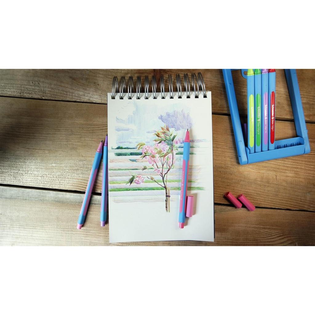 Schneider Slider Edge Pastel Ballpoint Pen 8-Color Set Extra Broad XB Tip SEP152289