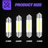 UHUASENG 6V 12V 24V C5W Led C10W Bulb Lamp 31mm 36mm 39mm 41mm 28mm Interior Blue Pink Red Warm White Truck Car Dome Light License Plate Lights 2