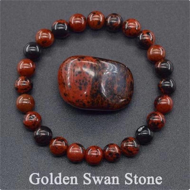 Amethyst Sunstone Lapis Lazuli Tiger Eye Handmade Agate Crystal Green Dongling Bracelet