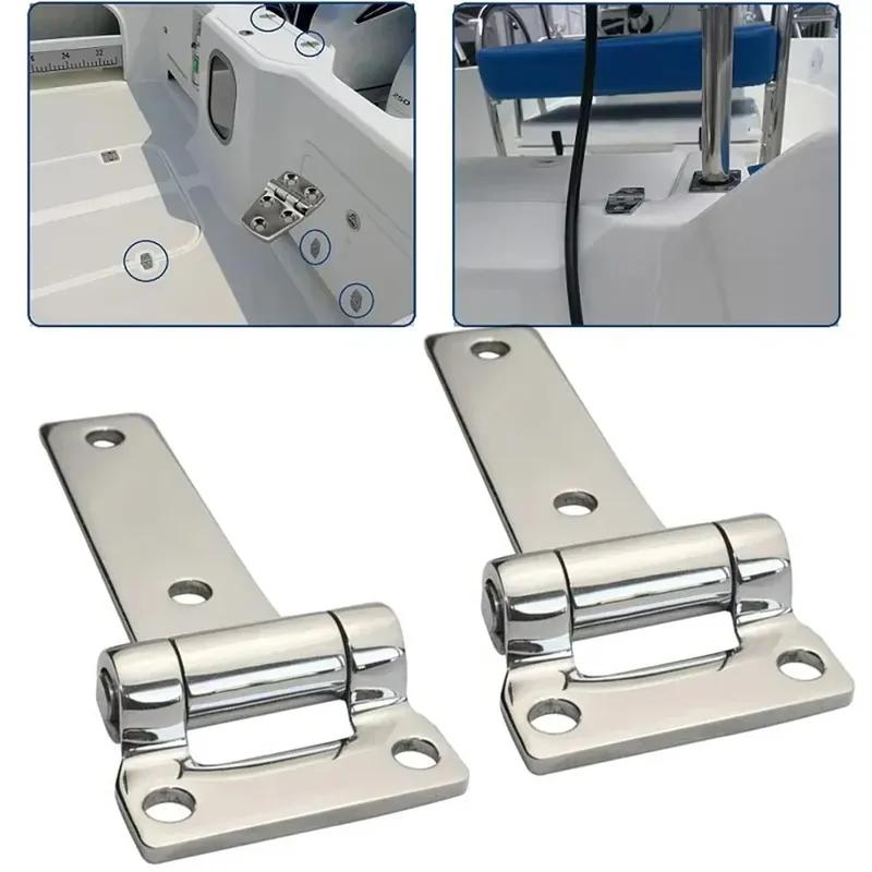 2pcs Car T-shaped Hinge 304 Stainless Steel 135mm T Hinge 304 Stainless Steel Marine Boat Yachts Hardware Door Hinges