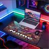 Personalizovaná podložka pod myš s motivem Five Nights at Freddy's a vlastním jménem, Podložka na stůl pro notebook PC, Dekorativní podložka na stůl pro domácnost, Podložka pod klávesnici, Dárek