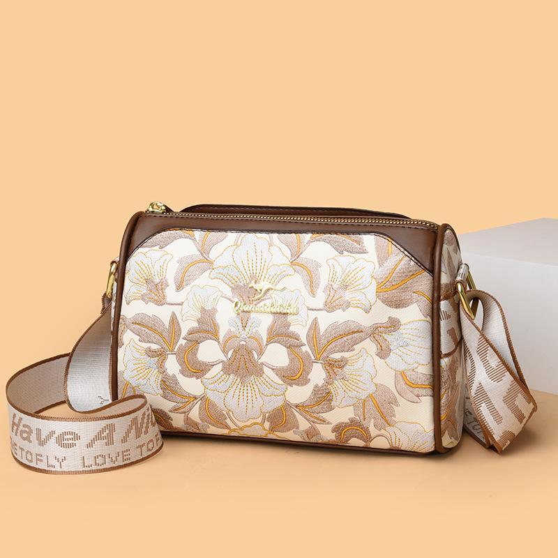 New women's bag niche high-end small satchel fashion versatile shoulder messenger bag