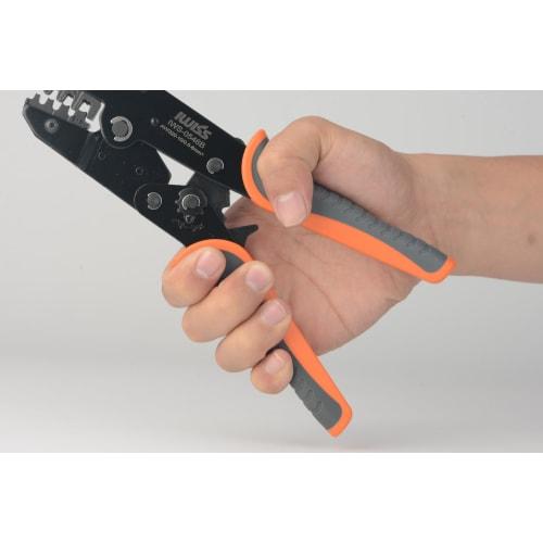 IWISS IWS-0546B Ratchet-Type Flat Faston Terminal Crimping Pliers, Compatible with 0.5-5.5mm?
