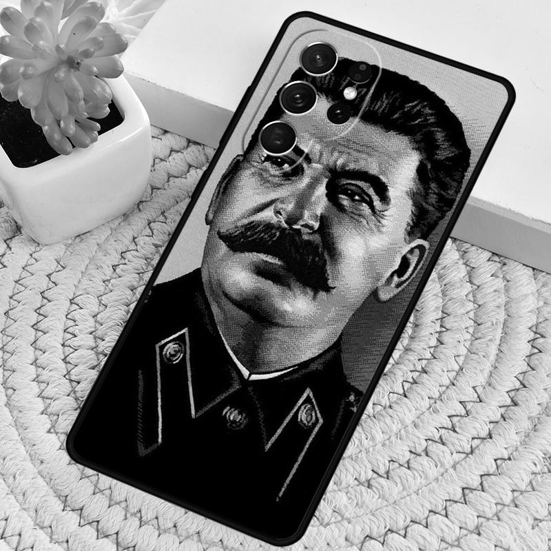 Russian Stalin Ussr TPU Phone Case For Samsung Galaxy note 10 pro S26 S25 S24 S23 S22 Ultra Plus S21 FE S20 Shockproof Cover