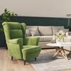 Day and Night - Day and Night Light Green Velvet Armchair