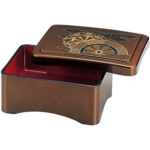 J-kitchens Reisgericht mit Aal nach japanischer Art (Unagi Jyu Box) 17,8x13,5x7,9cm Hergestellt in Japan PNO.343049