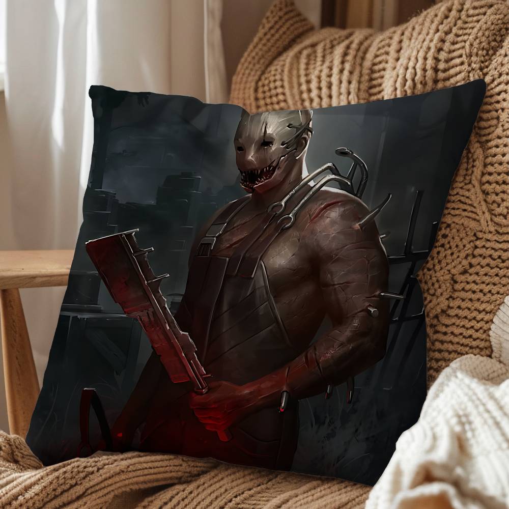 Trickster Dead by Daylight Trapper Pillow Case Sofa Living Room Bedroom Headboard Backrest Cushion Square Cushion Nap Time
