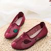 Women's Printed Shoe Upper Fishing Shoes Canvas Flat Mesh Breathable Comfortable Fashionable and Casual Board Shoes