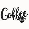 1pc Coffee Hanging Wall Sign – Metal Wall Decor with Coffee Cup Design, Black Wall Art for Coffee Bar, Stylish Home Decoration