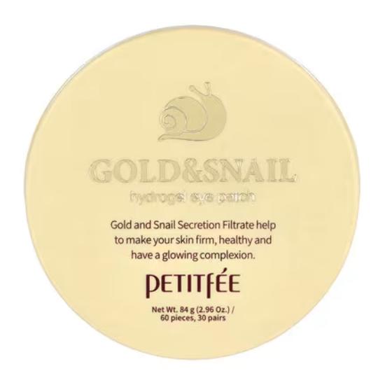

Petitfee Gold & Snail Гидрогелевые патчи для глаз 60 шт.