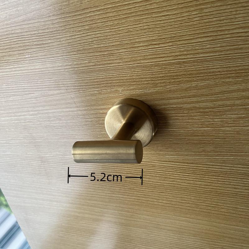 Stainless Steel No-Drill Wall-Mounted Towel and Toilet Paper Holder