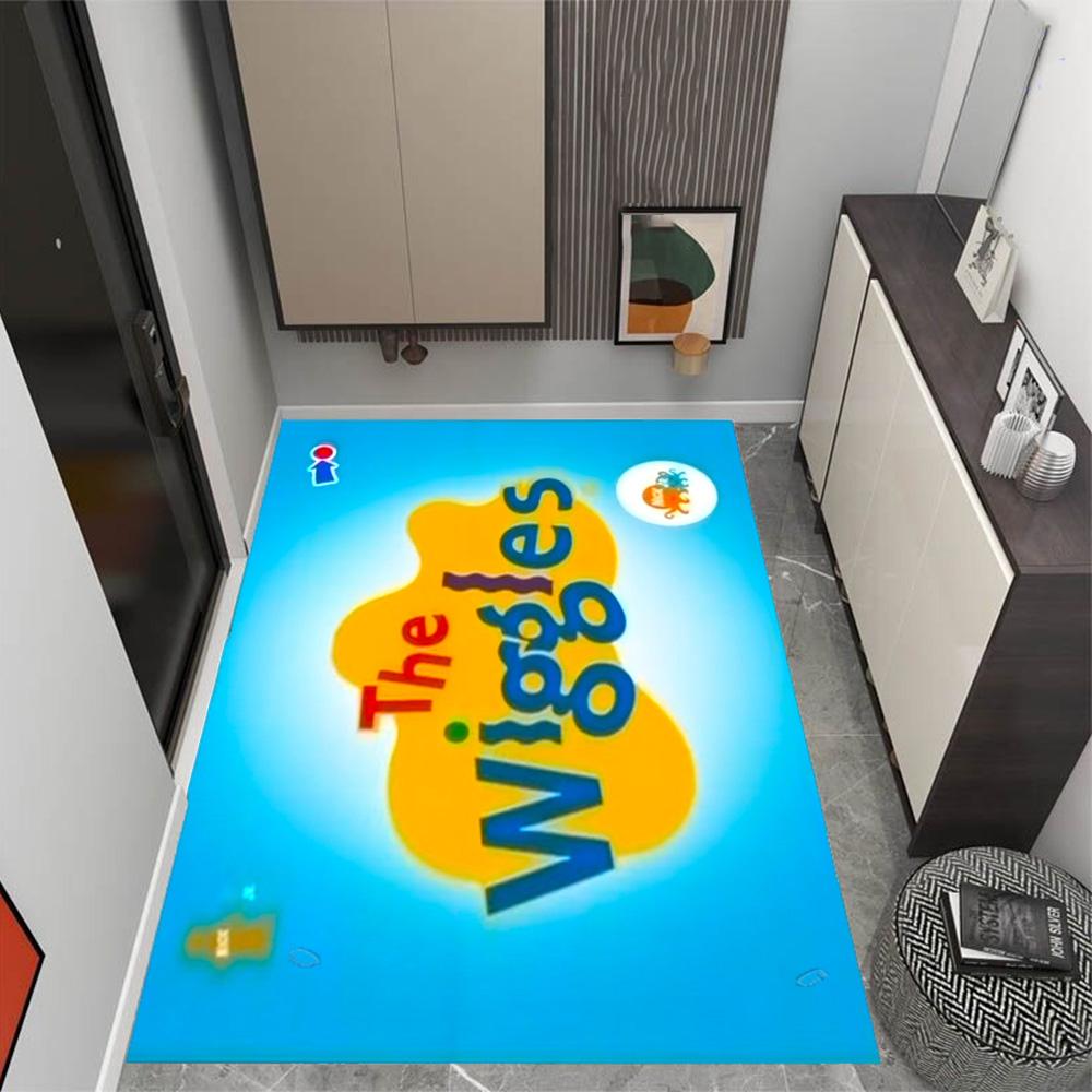 Tappeti Antiscivolo a Tema The Wiggles Singing Show - Arredamento per la Casa in Poliestere, Adatti per Camere da Letto, Soggiorni, Ingressi, Studi e Decorazioni