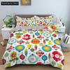 3D Print Fashion Merry Christmas Bedding Set Boys Girls Twin Queen Full Size Duvet Cover Pillowcase Bed Adult Bedroom