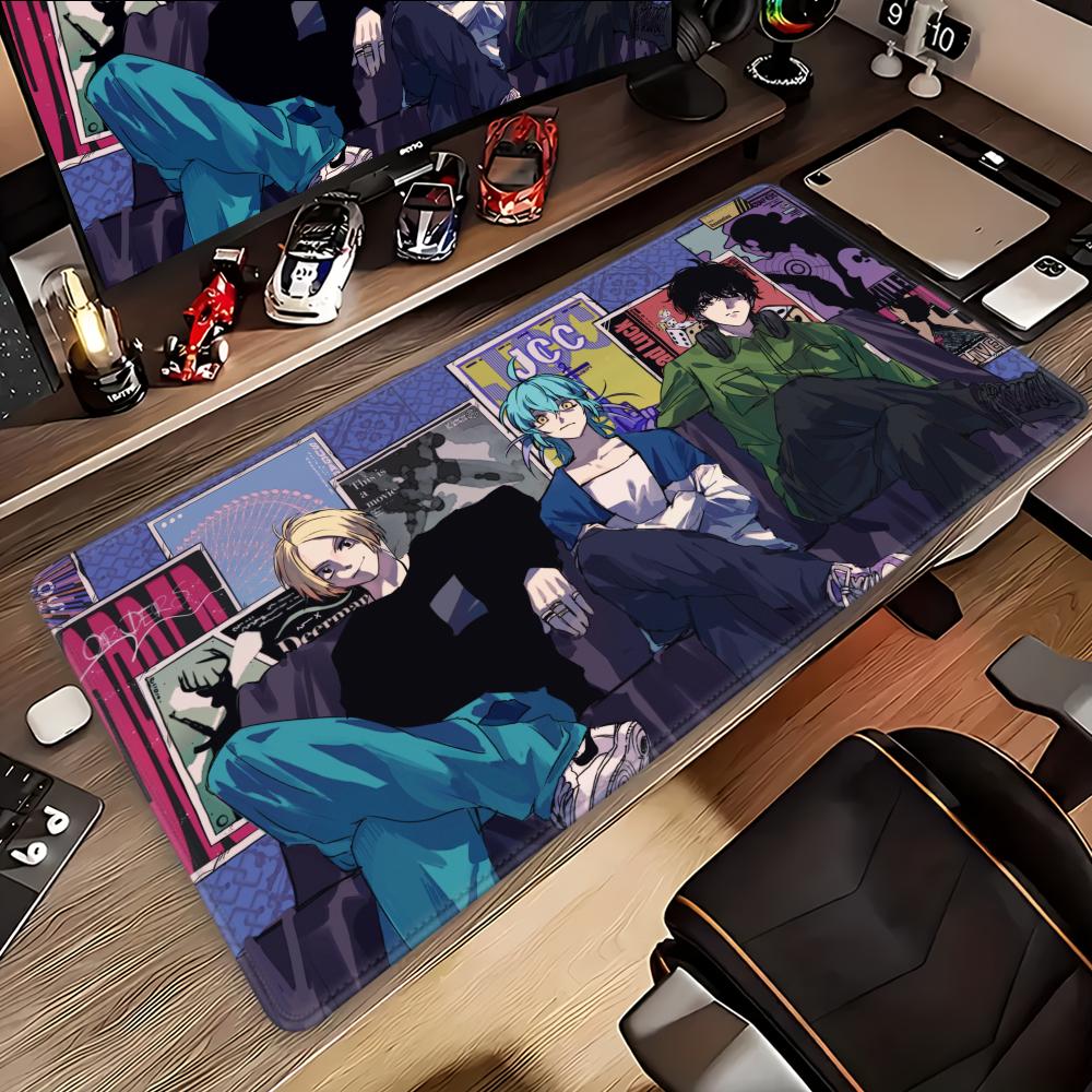 Animation Beautiful patternsOffice Computer Desk Mat Table Keyboard Big Mouse Pad Laptop Cushion Nonslip Decor for Sakamoto Days