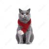 Sciarpa Natalizia Creativa Lavorata a Maglia per Gatti e Cani - Accessori Festivi per Animali Domestici per il Nuovo Anno