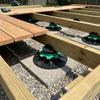 Adjustable Wooden Terrace Support 40 To 60 Mm - JOUPLAST - Box of 11 Supports