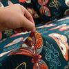 Printed Couch Cover Sofa Cover Elastic Slipcovers for Pets Chaselong Protector L Shape Anti-dust Machine Washable