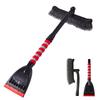 Portable Snow Scraper Ergonomic Grip Efficient Ice And Frost Removal Tool For Trucks Suvs Snow Brush For Windshield And Window Cleaning