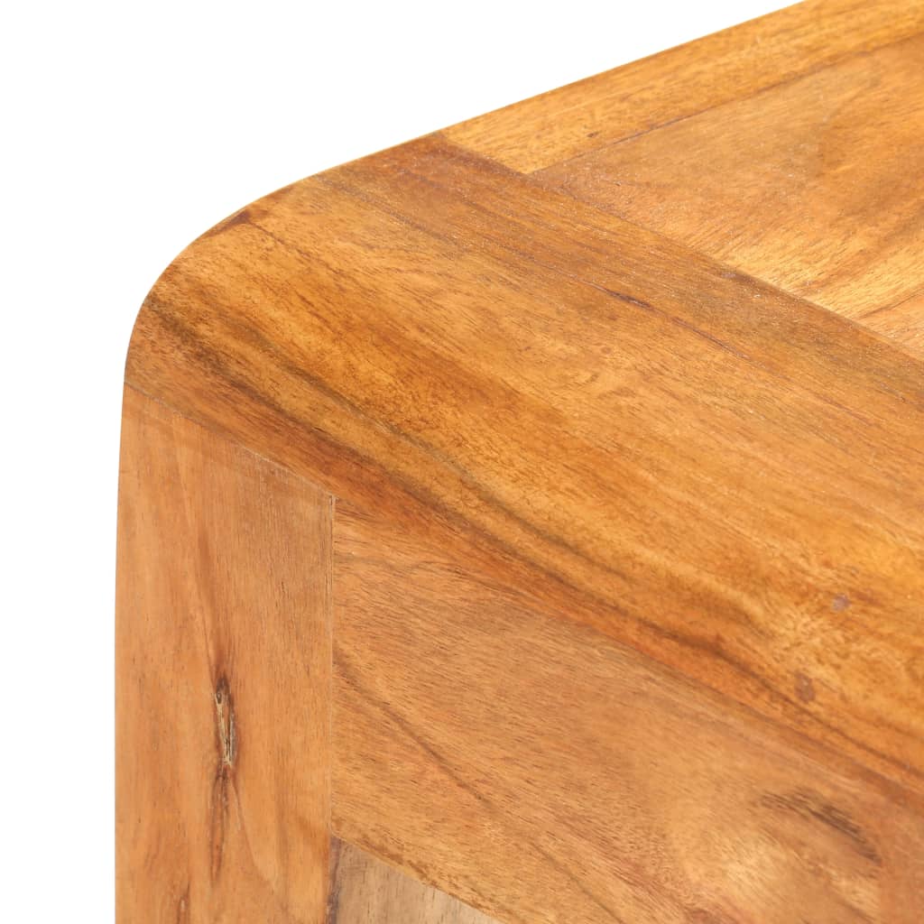 Console Table 110x40x76 cm Solid Wood with Honey Colored Finish