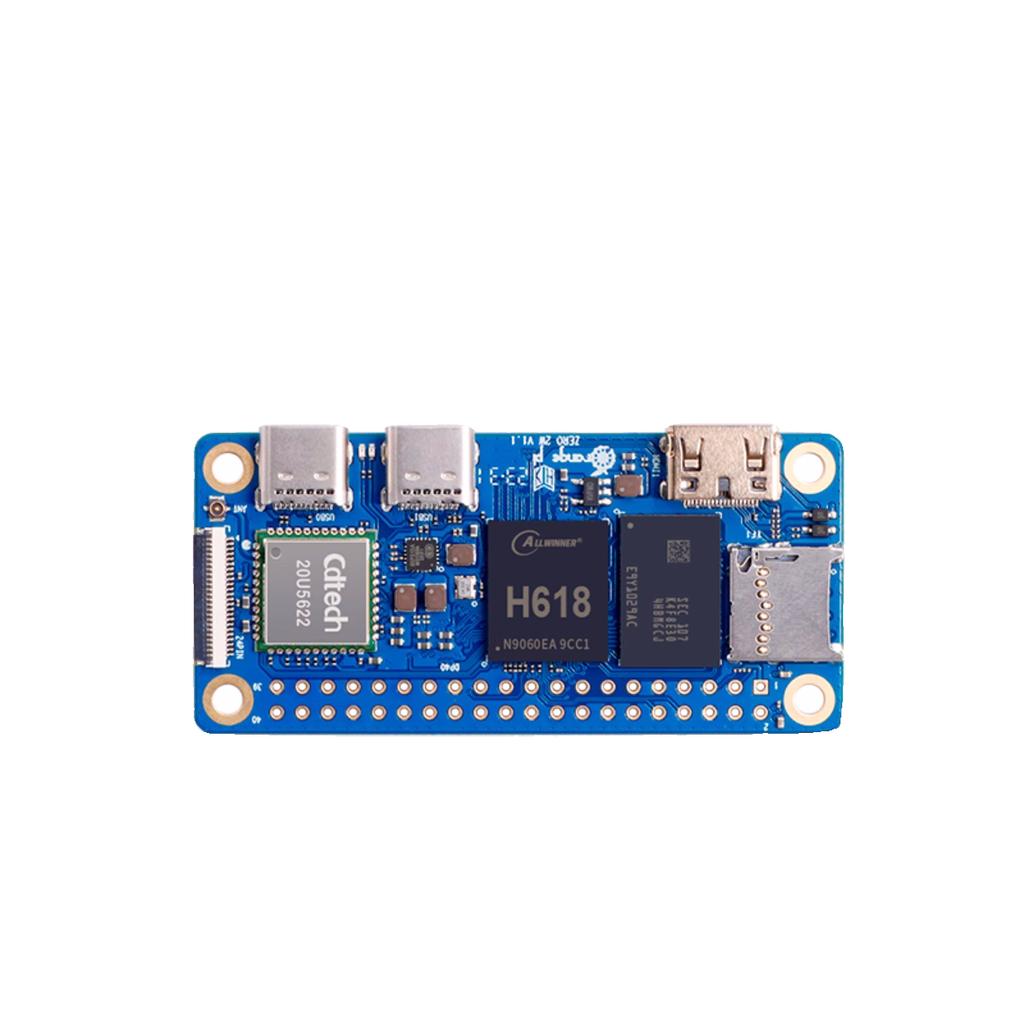 Orange Pi Zero 2W Development Board - Allwinner H618, Supports Android & Linux