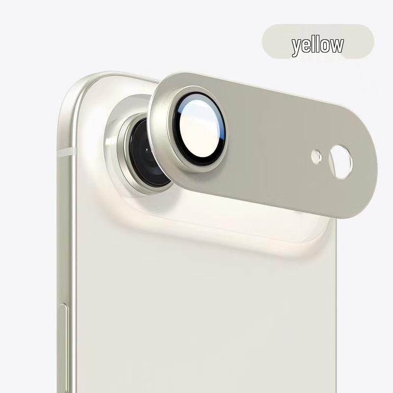 Apple iPhone 17 Pro Max Full Coverage Lens Protector - Metal Anti-Drop Film
