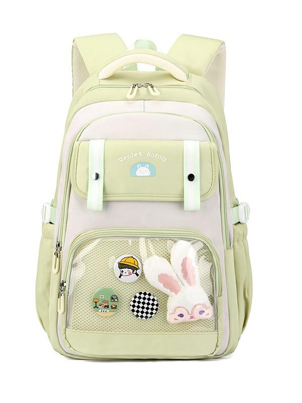 Lightweight Backpack Cute Cartoon Rabbit Primary School Girls Large Capacity Children Backpack  Wholesale Waterproof Book Bags