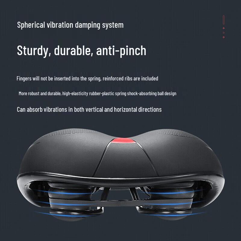 Yongjiu CZ012 Spring Shock-Absorbing Bicycle Seat